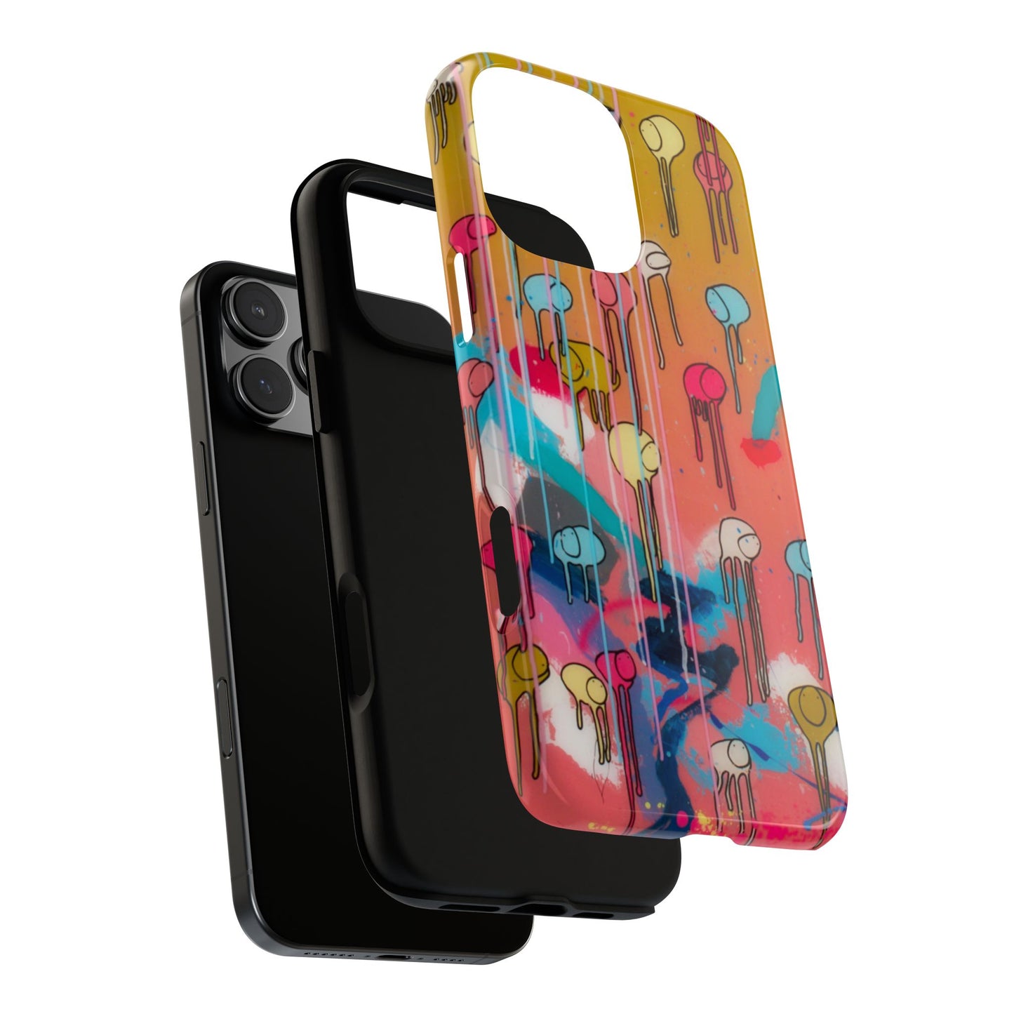 RAINING COWS "Bubble Gum Sun" Phone Case
