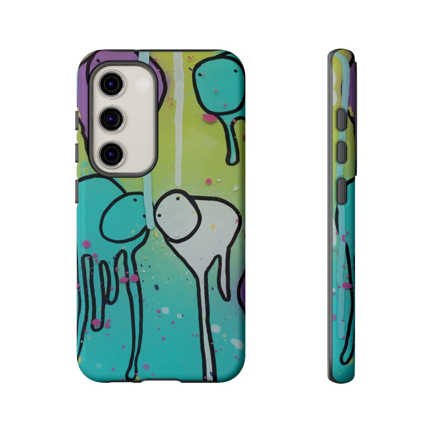 RAINING COWS "Lime Sunrise" Phone Case