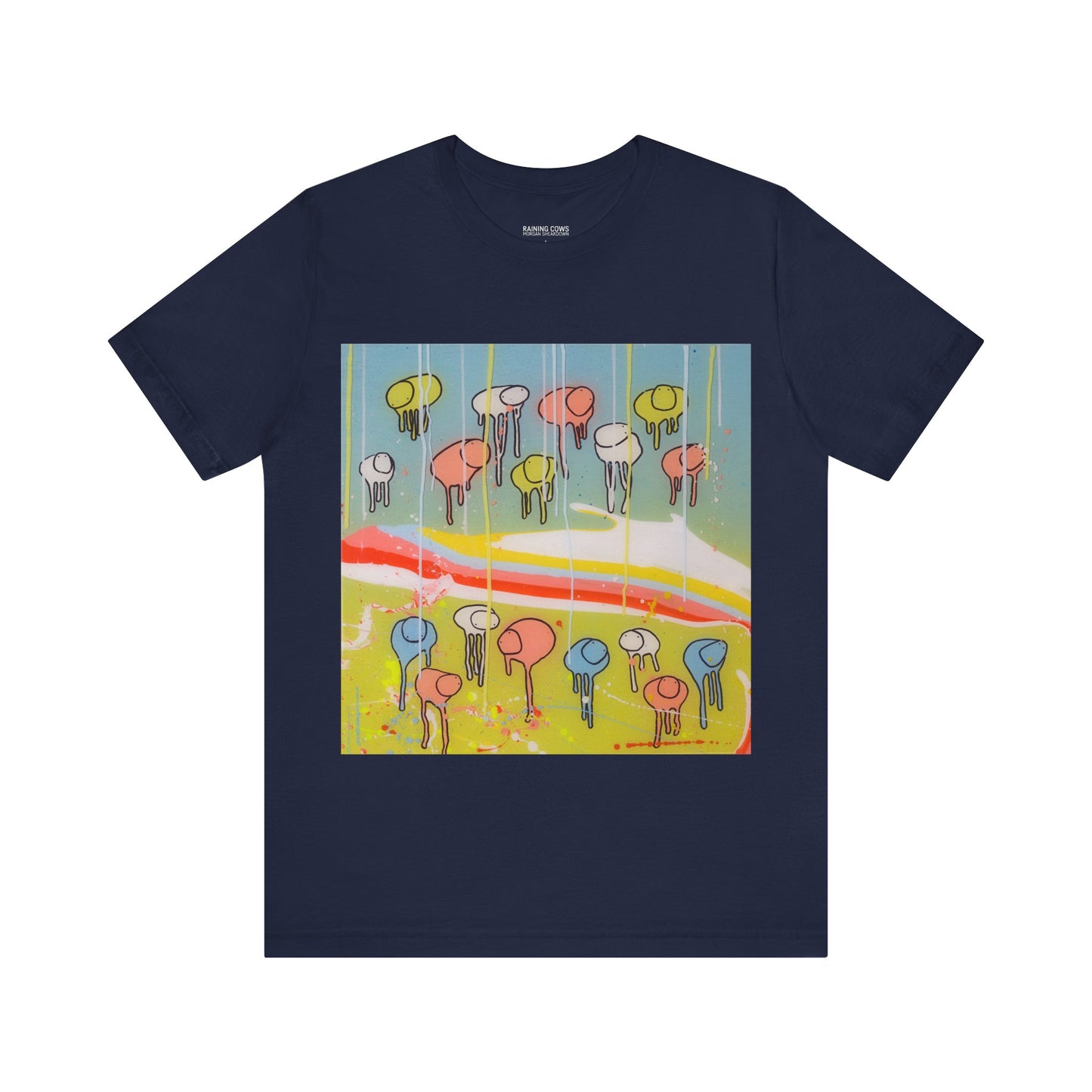 RAINING COWS "Three Leaf Clover" T-Shirt