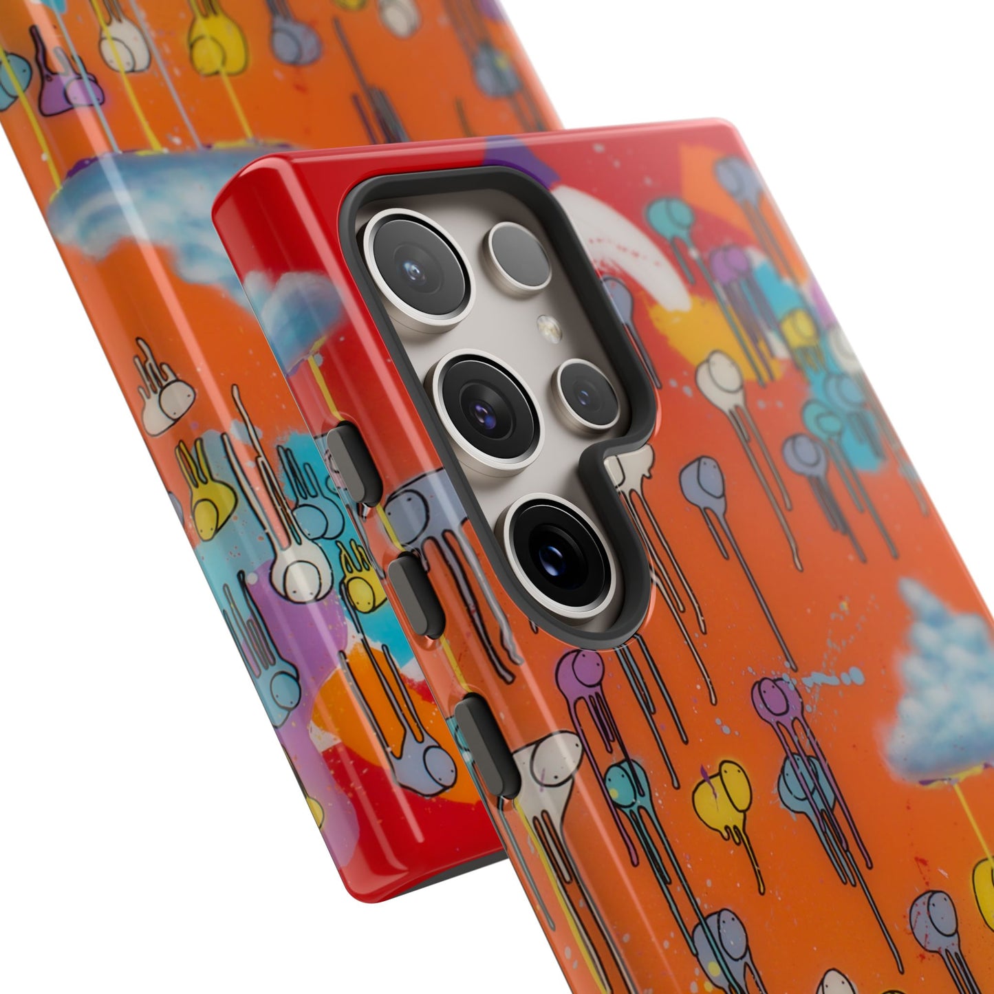 RAINING COWS "Dancing Flame" Phone Case