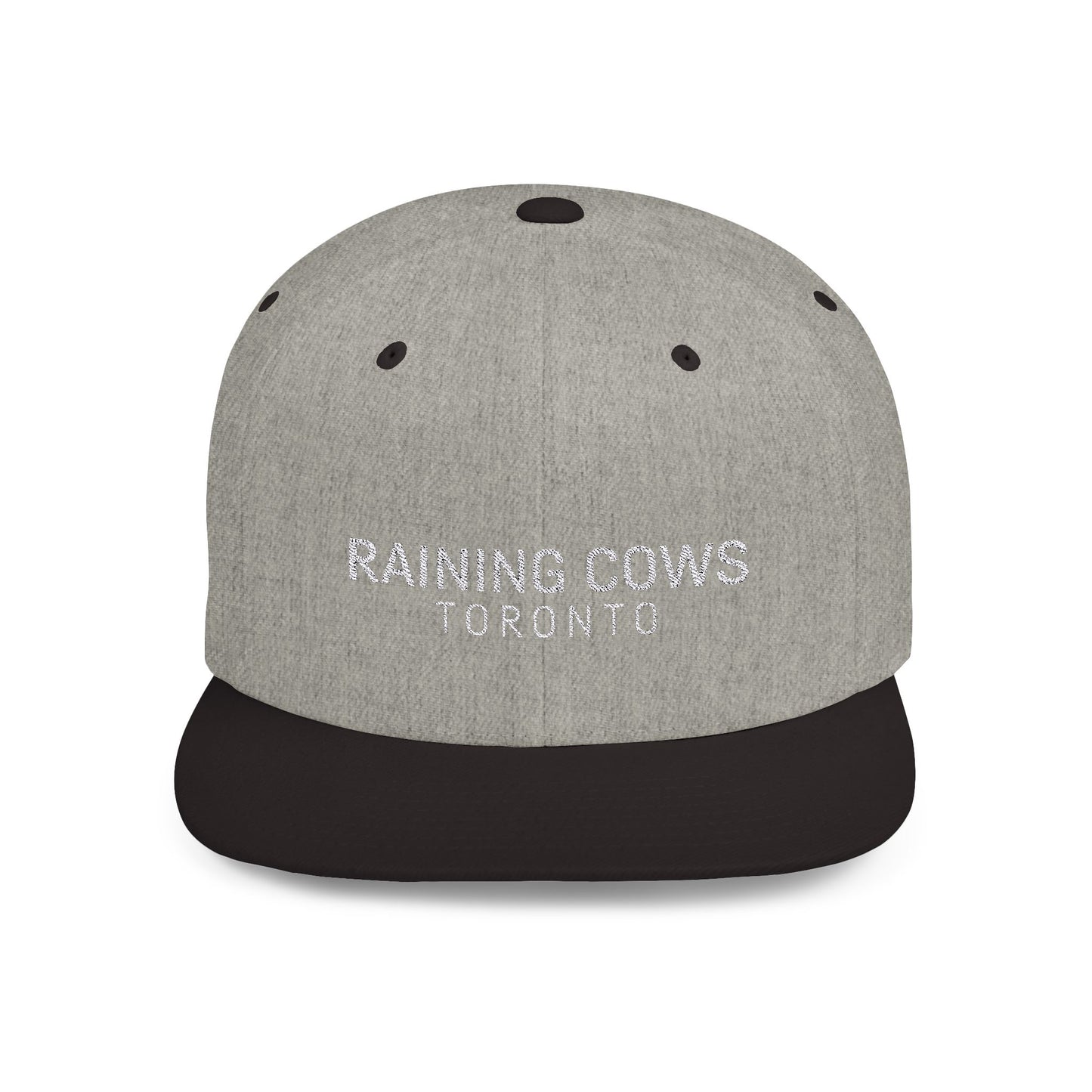 RAINING COWS Flat Bill Snapback