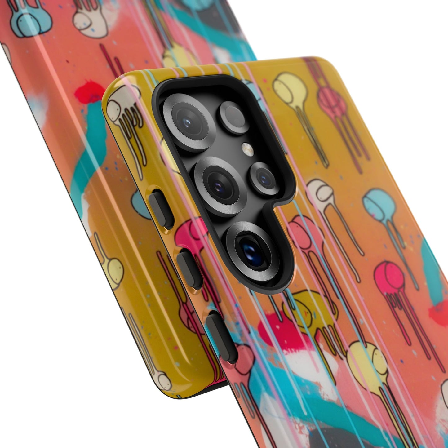 RAINING COWS "Bubble Gum Sun" Phone Case