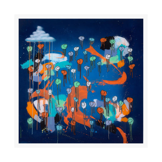 RAINING COWS "The Other Side of Midnight" Print