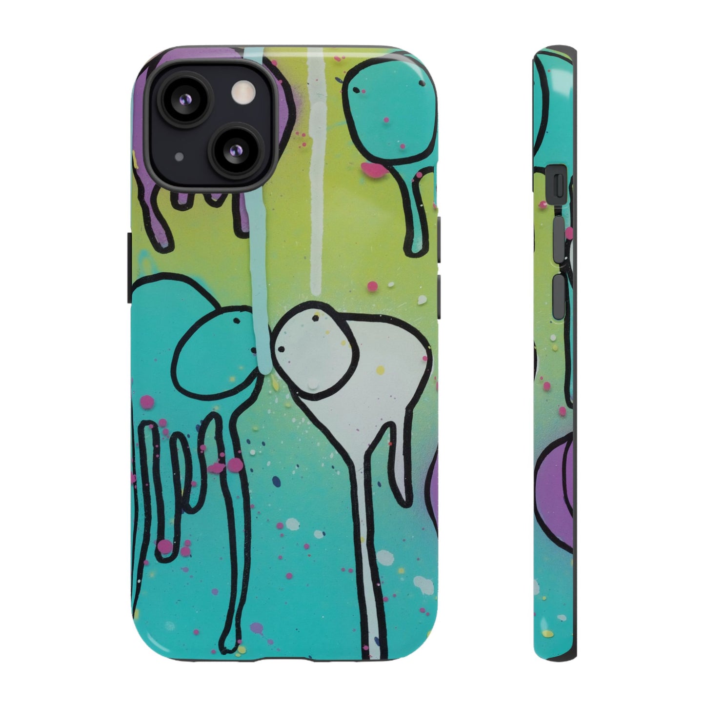 RAINING COWS "Lime Sunrise" Phone Case