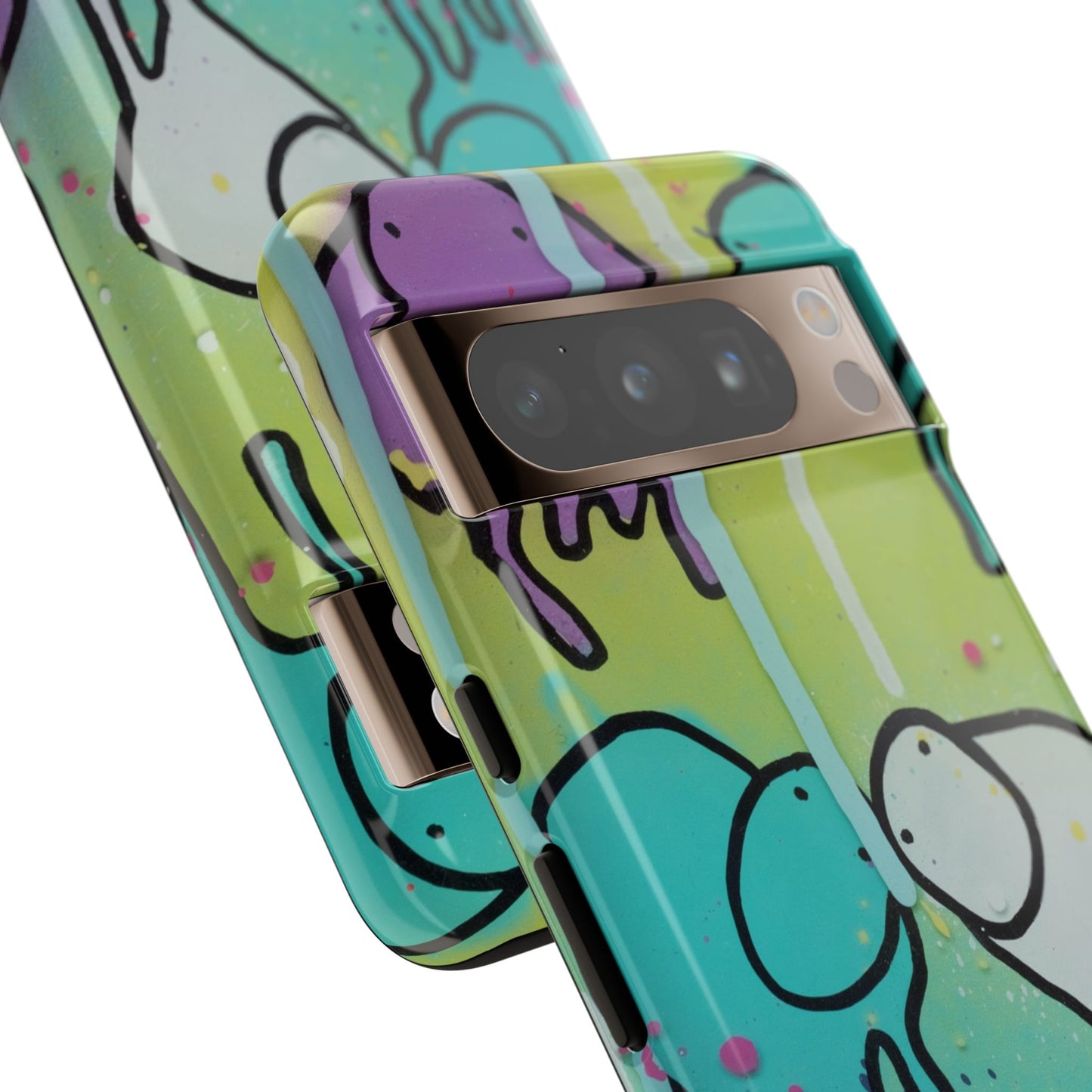 RAINING COWS "Lime Sunrise" Phone Case