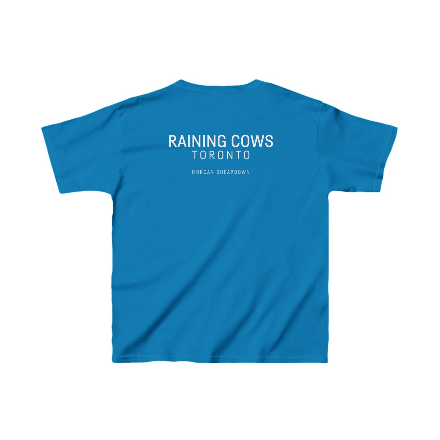 RAINING COWS "Purple Alley Street" Kids Tee