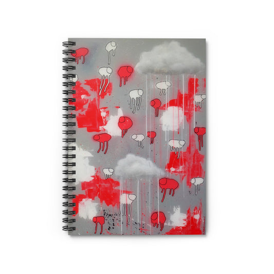 RAINING COWS Creative Notebook
