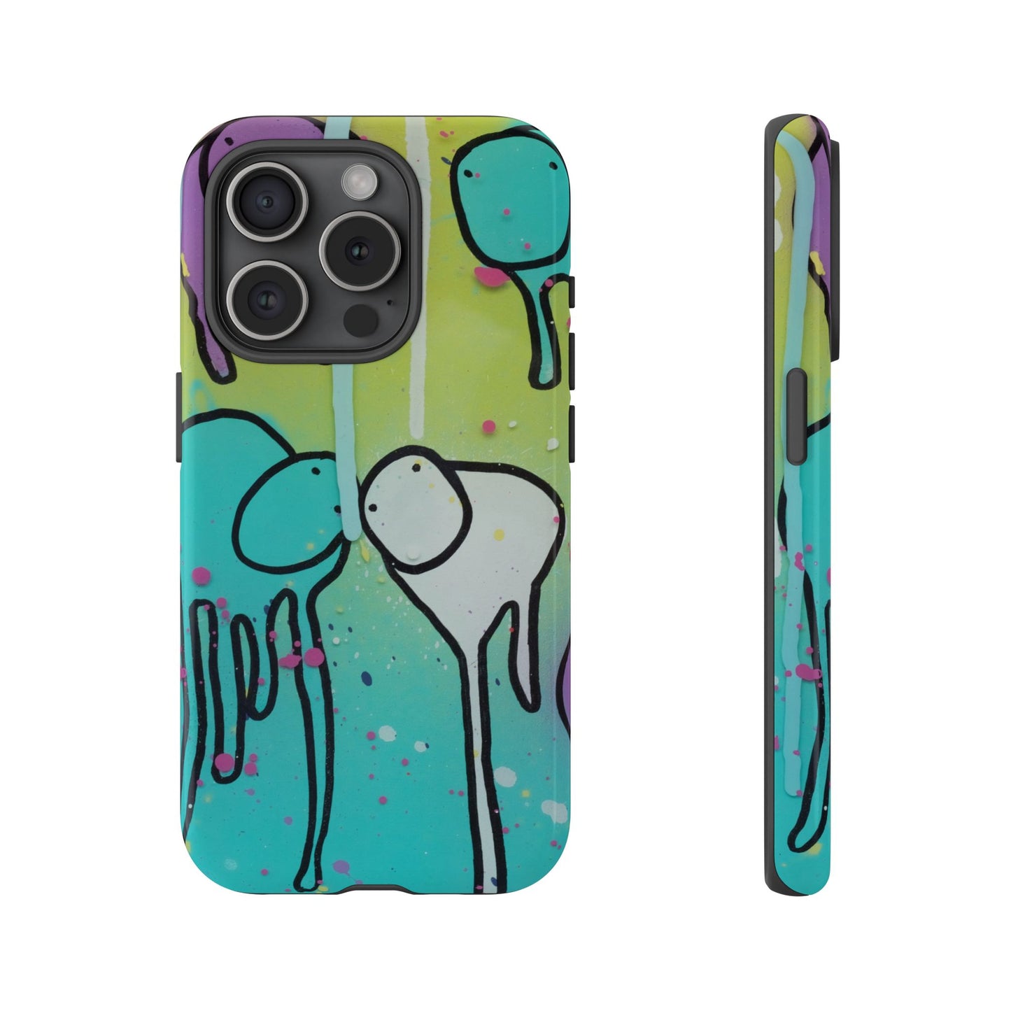 RAINING COWS "Lime Sunrise" Phone Case