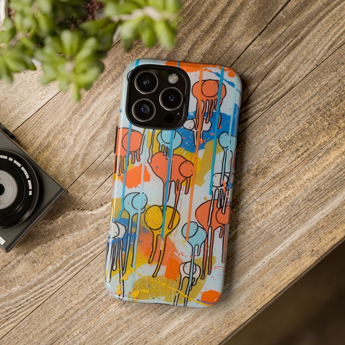 RAINING COWS "Nemo Stripes" Phone Case
