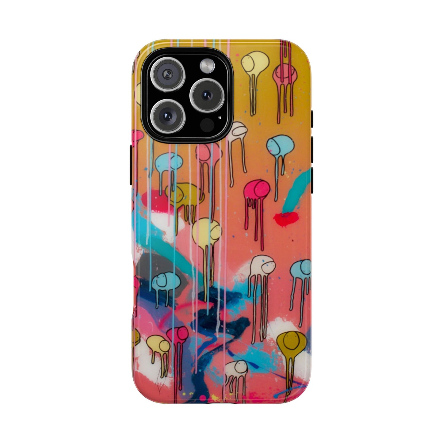 RAINING COWS "Bubble Gum Sun" Phone Case