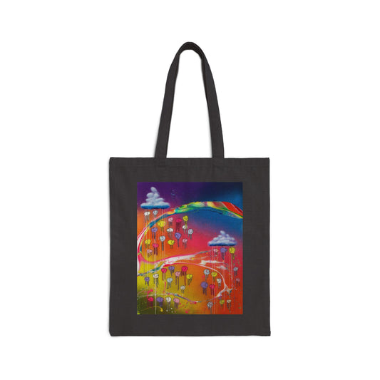 RAINING COWS "Twisted Spectrum" Tote Bag