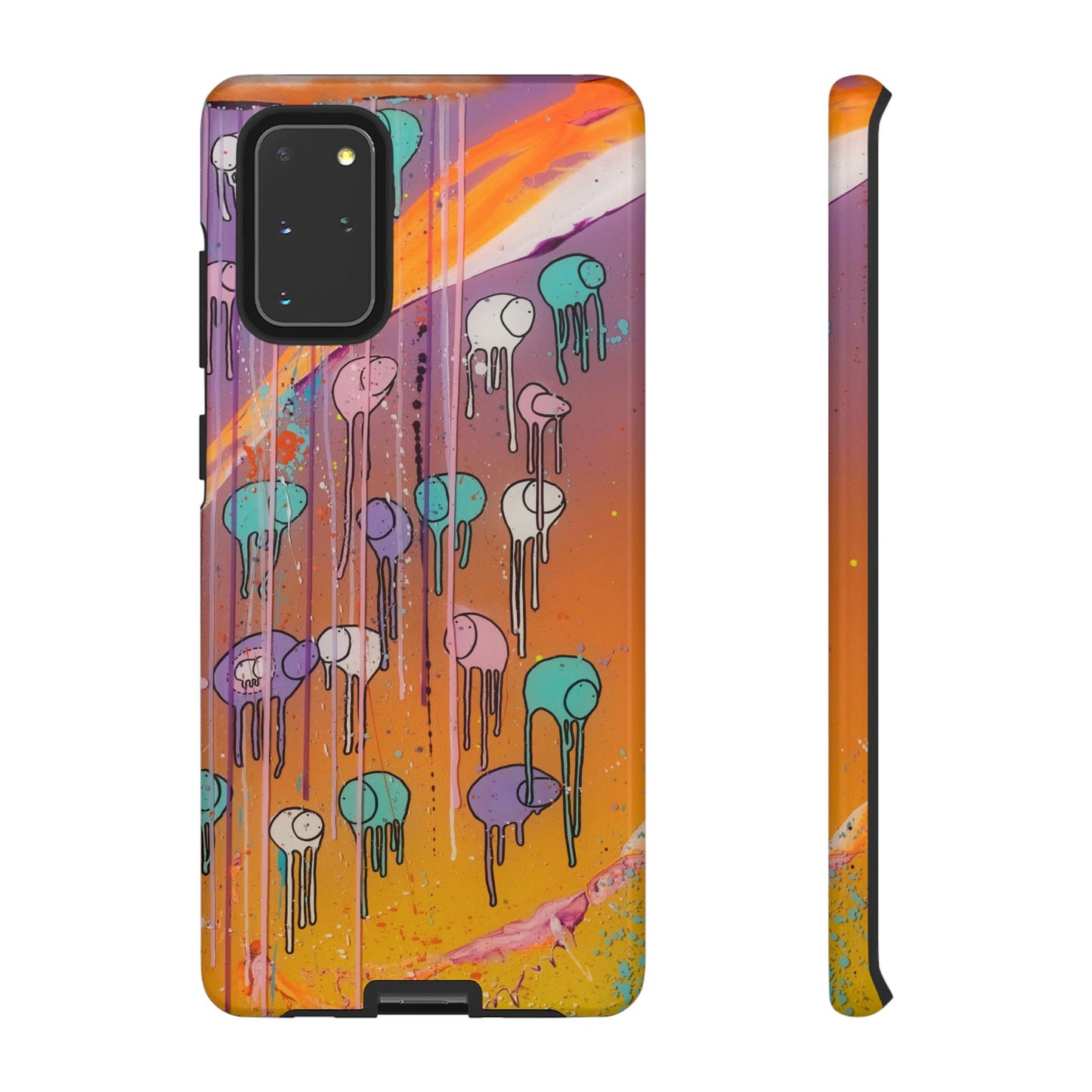 RAINING COWS "Purple Sunset with a Yellow Twist" Phone Case
