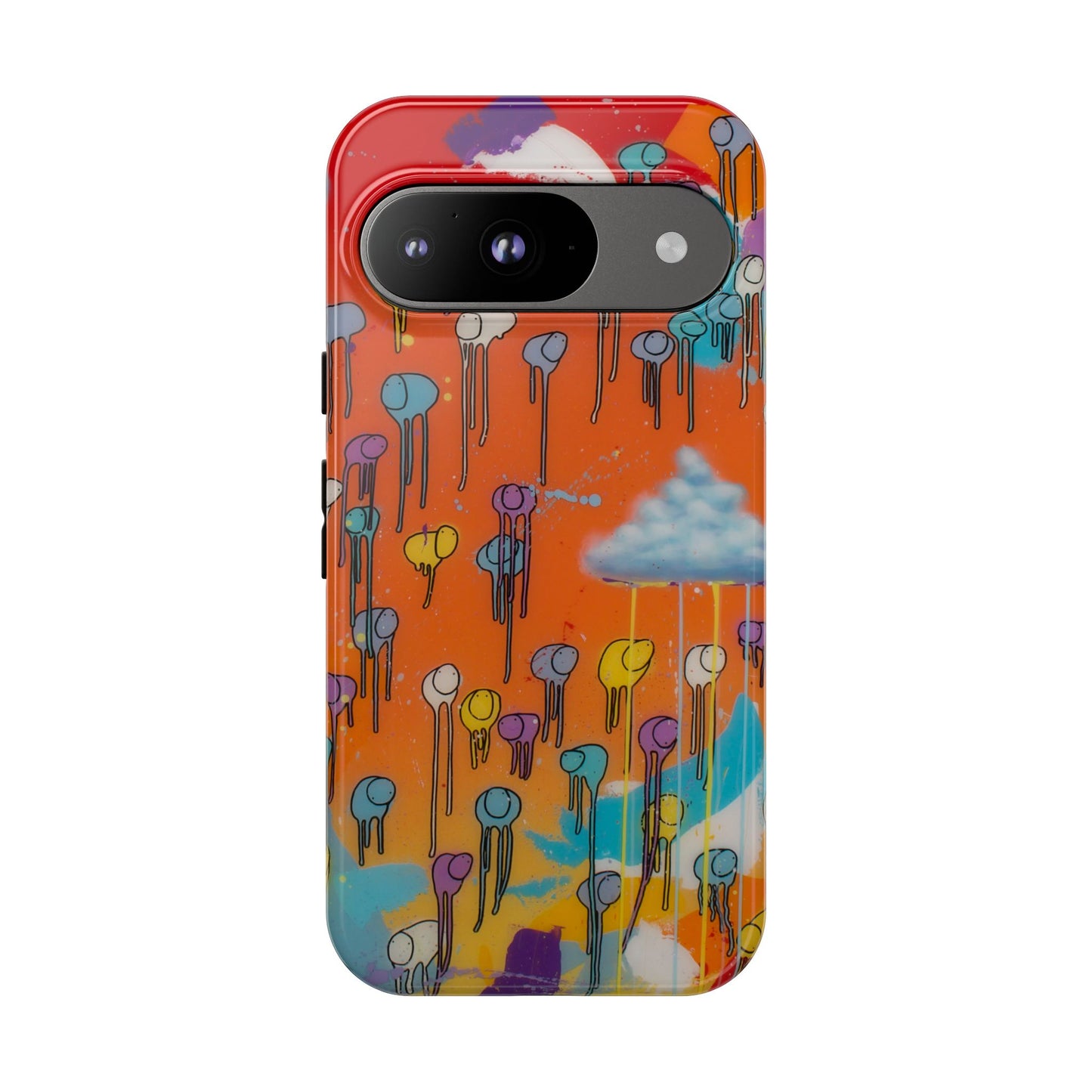 RAINING COWS "Dancing Flame" Phone Case