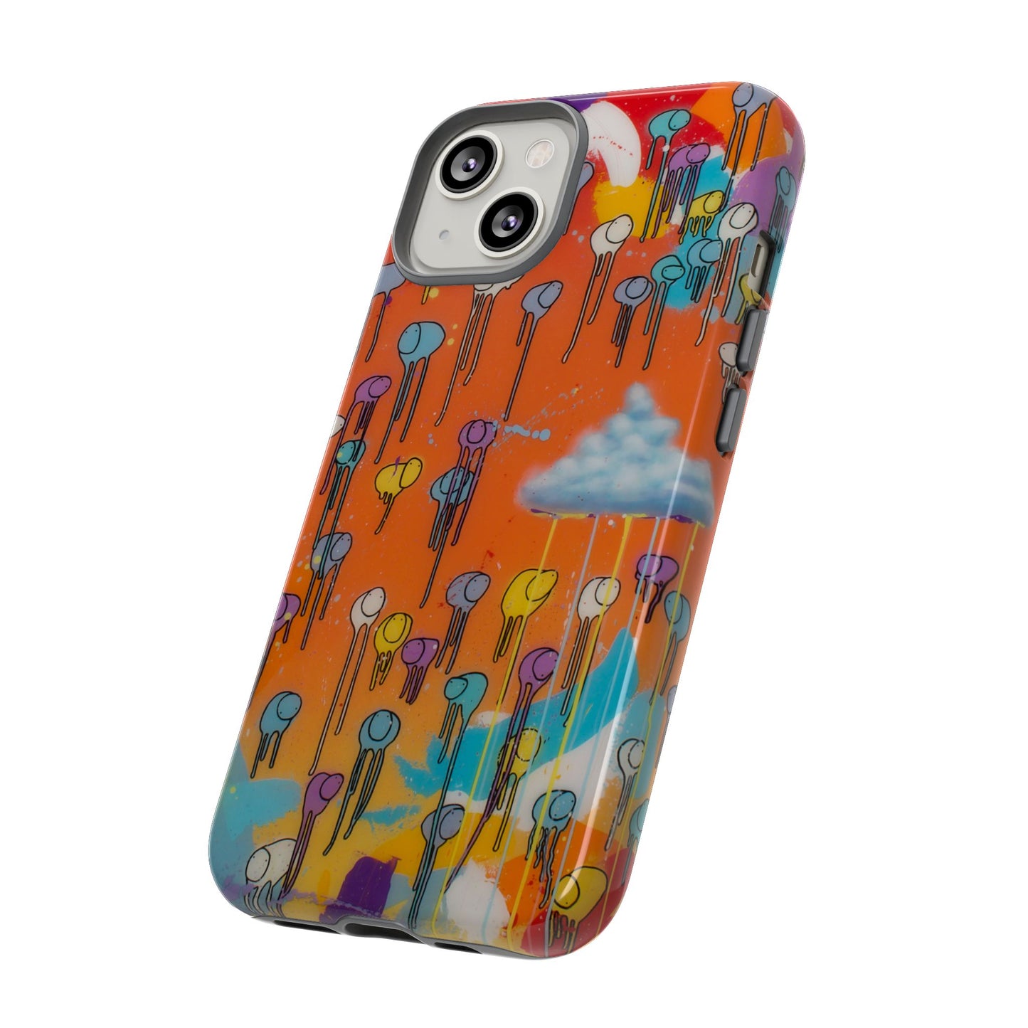 RAINING COWS "Dancing Flame" Phone Case