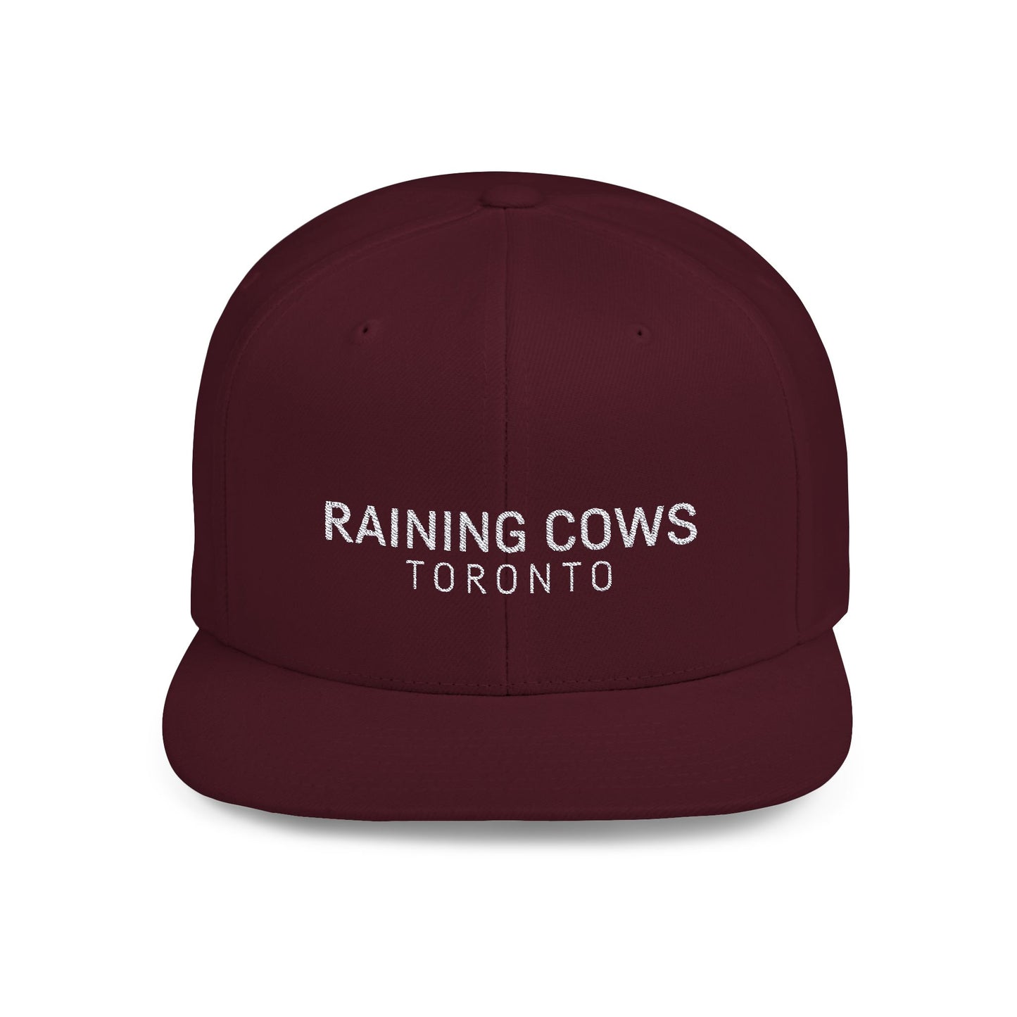 RAINING COWS Flat Bill Snapback