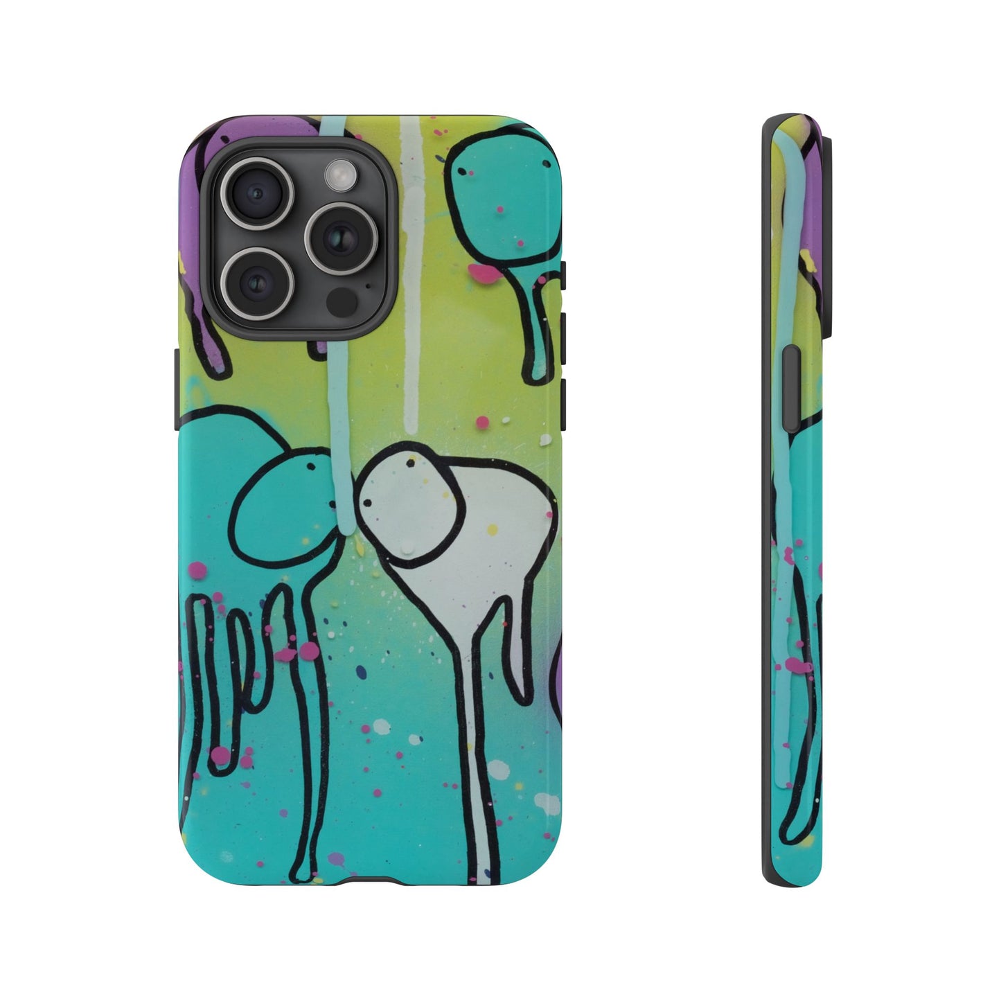 RAINING COWS "Lime Sunrise" Phone Case