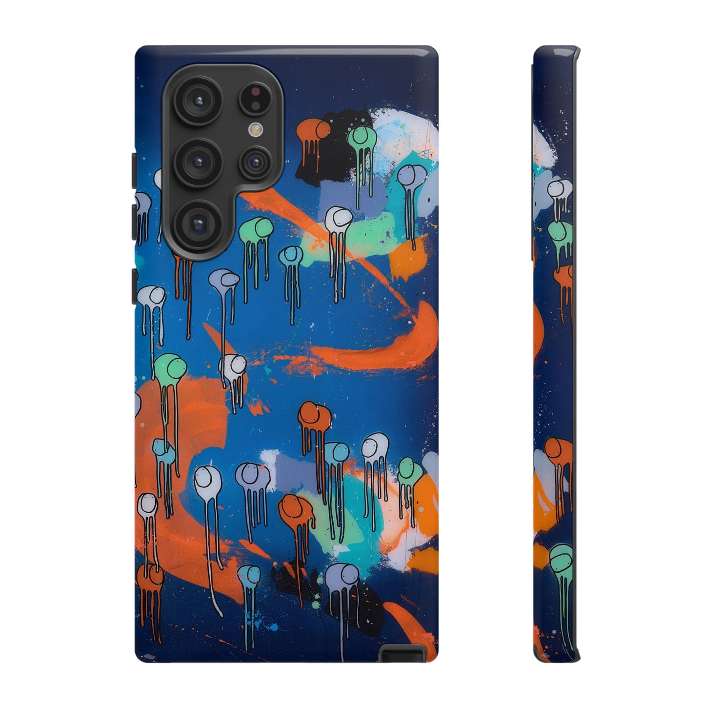 RAINING COWS "The Other Side of Midnight" Phone Case