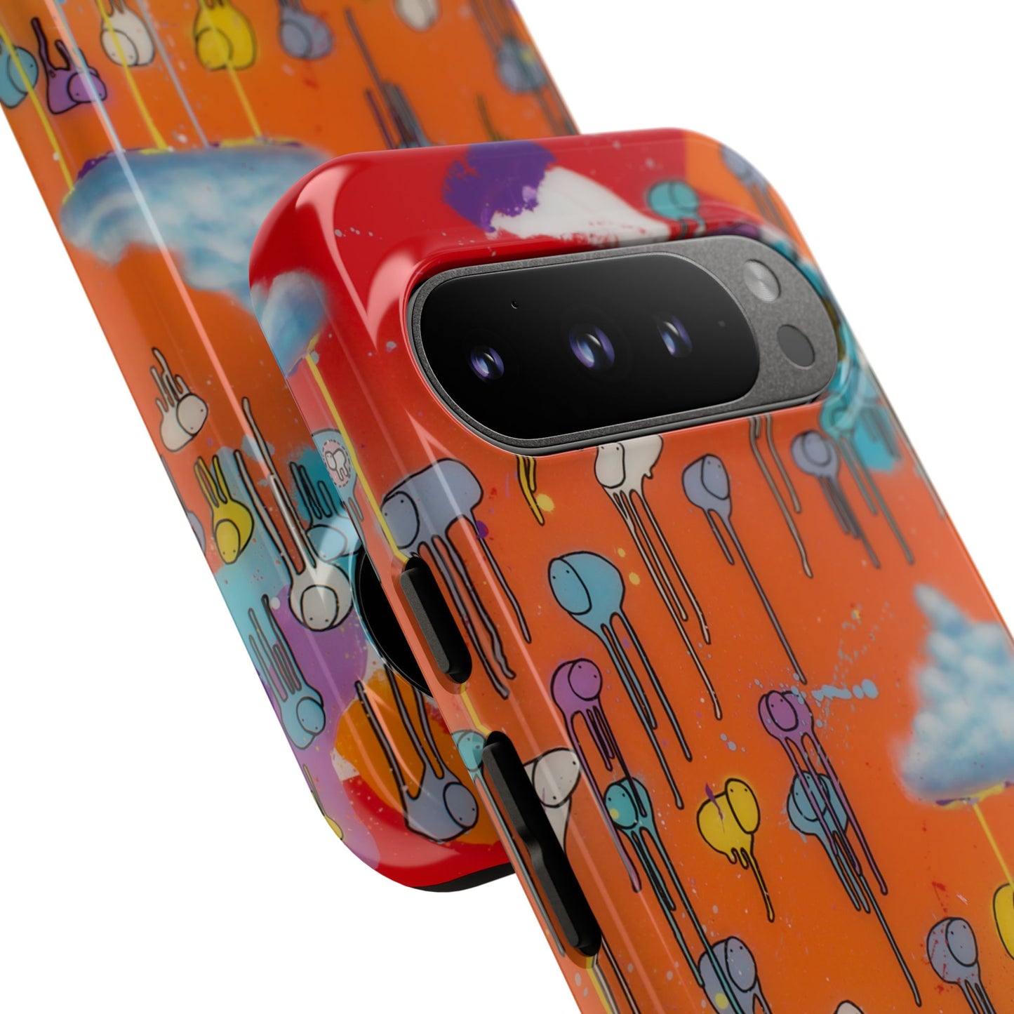 RAINING COWS "Dancing Flame" Phone Case
