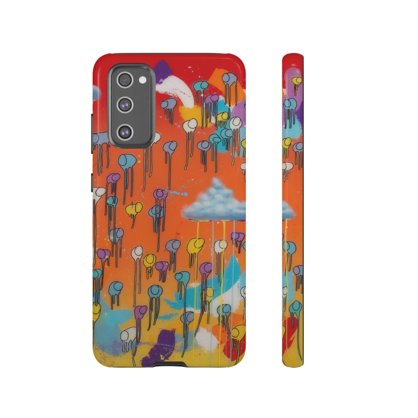 RAINING COWS "Dancing Flame" Phone Case