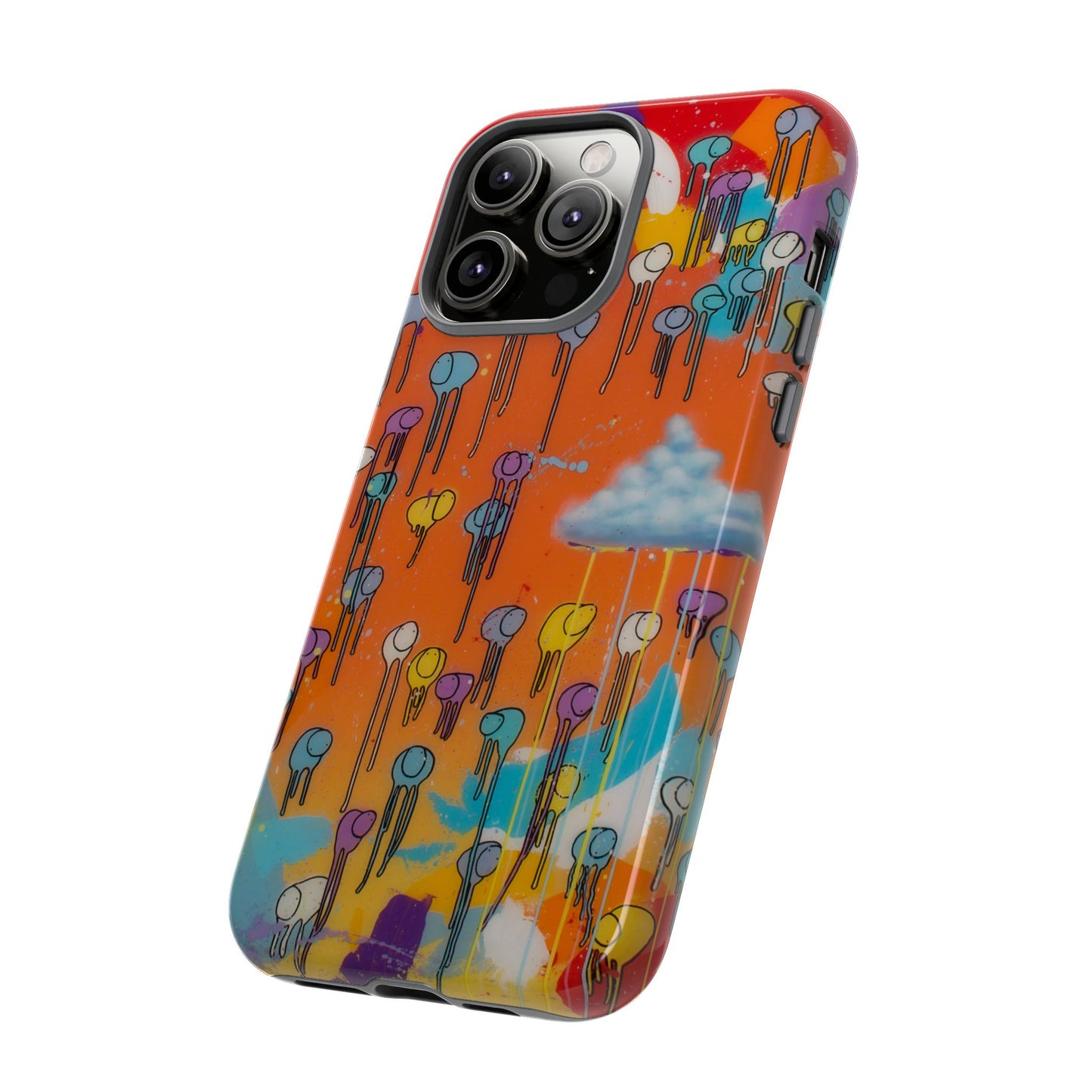 RAINING COWS "Dancing Flame" Phone Case