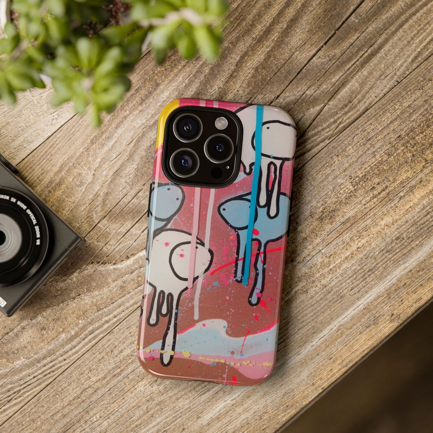 RAINING COWS "Chocolate Sunday" Phone Case