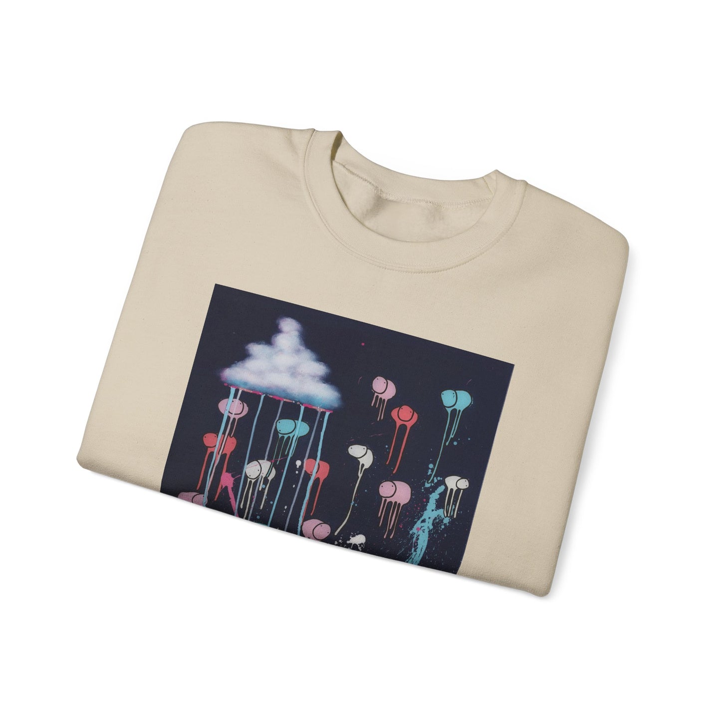 RAINING COWS "Pink Lightning" Sweatshirt