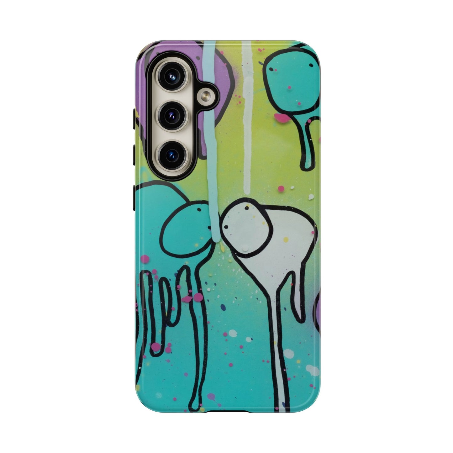 RAINING COWS "Lime Sunrise" Phone Case