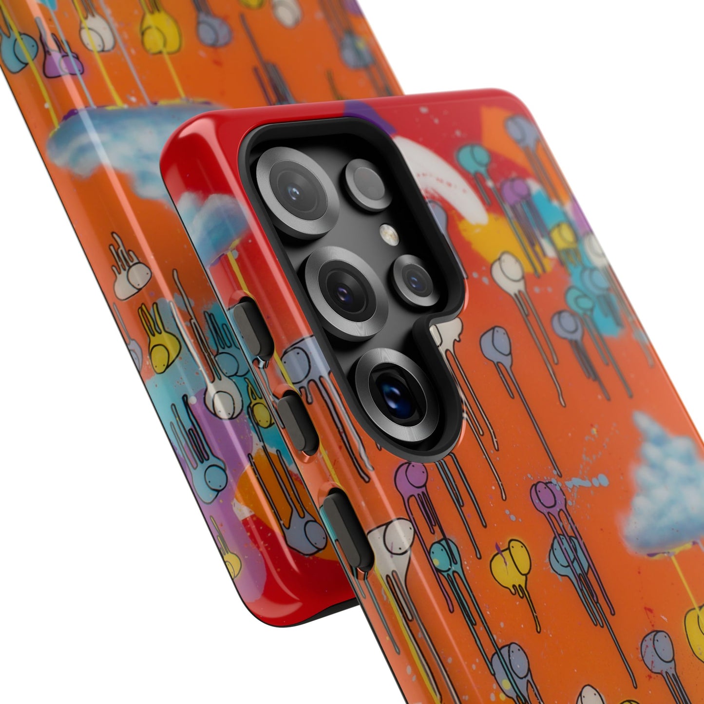 RAINING COWS "Dancing Flame" Phone Case