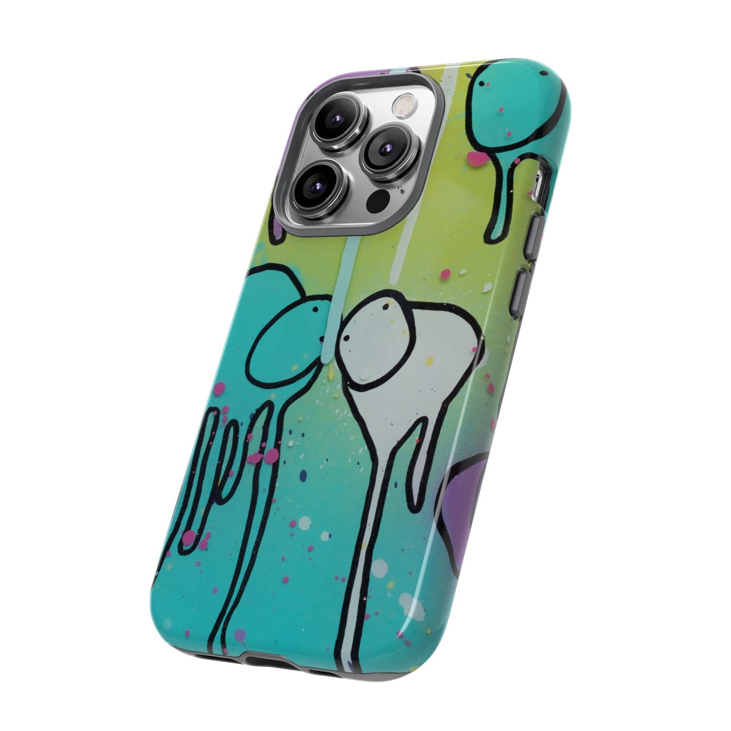RAINING COWS "Lime Sunrise" Phone Case