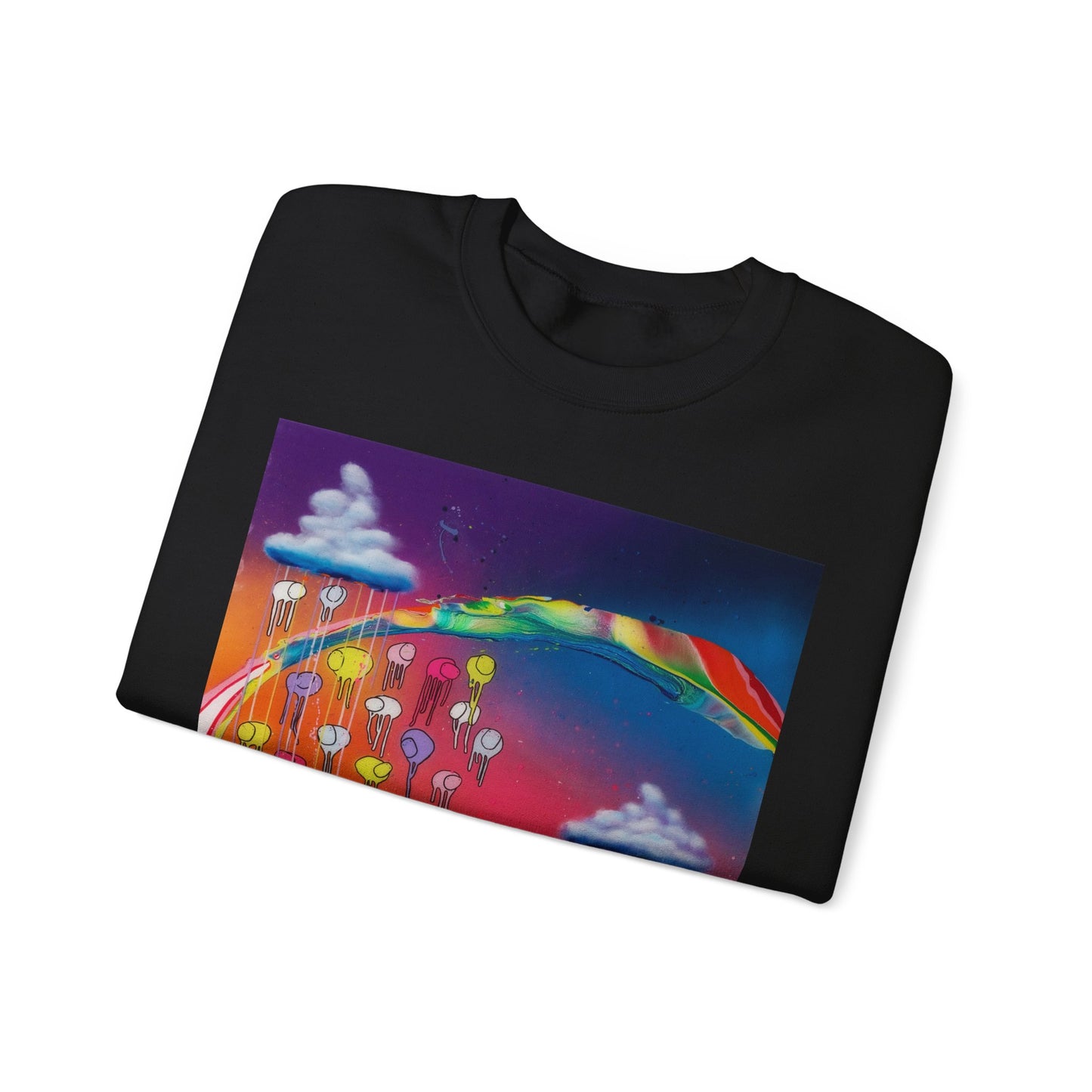 RAINING COWS "Twisted Spectrum" Sweatshirt