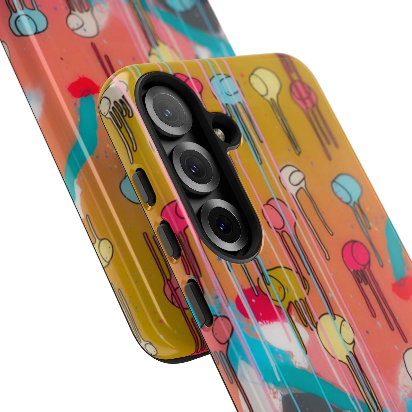 RAINING COWS "Bubble Gum Sun" Phone Case