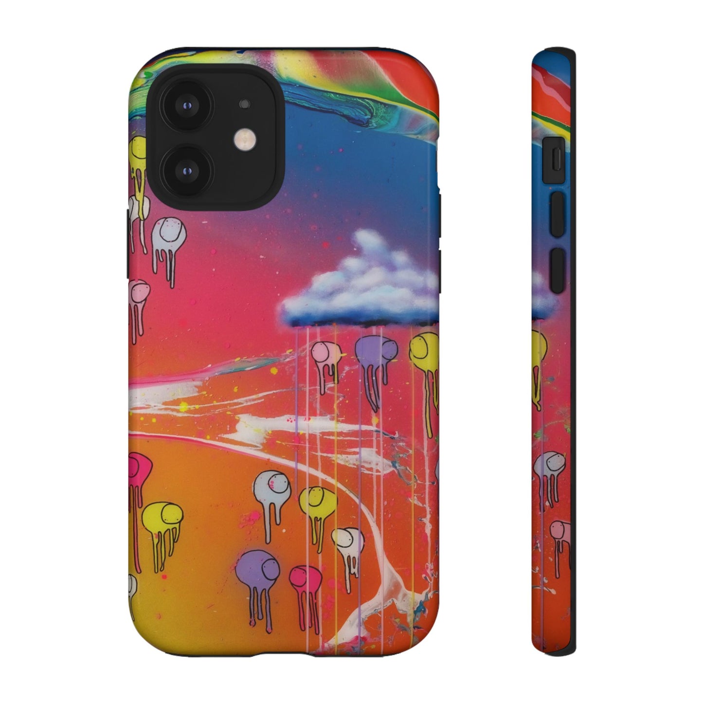 RAINING COWS "Twisted Spectrum" Phone Case