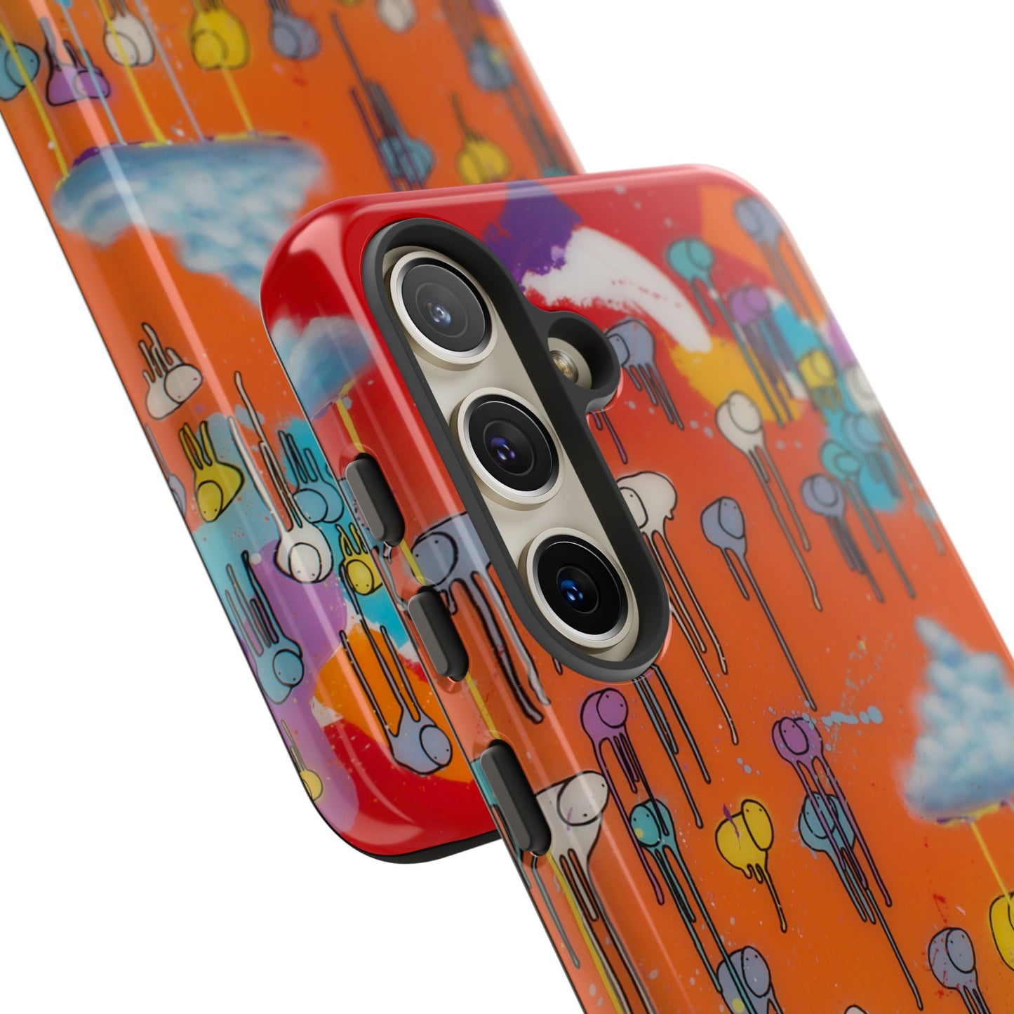 RAINING COWS "Dancing Flame" Phone Case