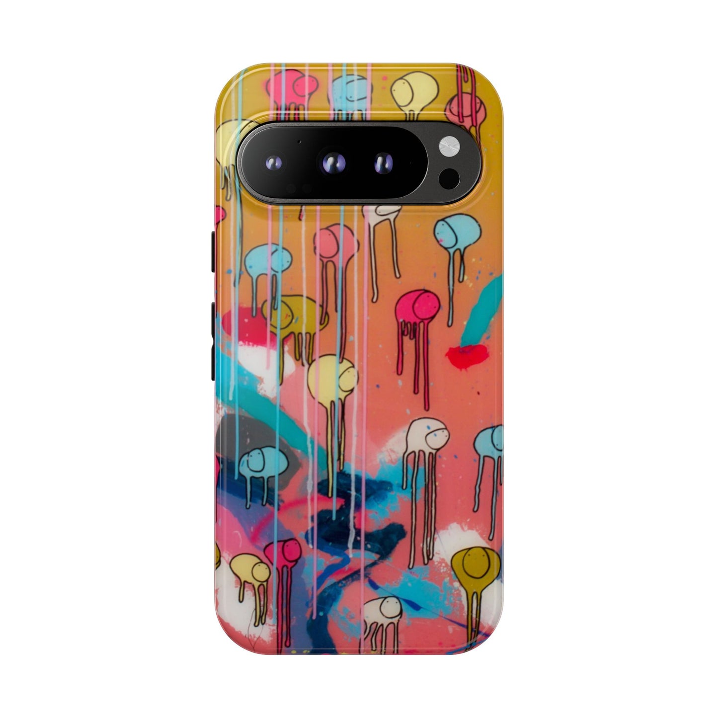 RAINING COWS "Bubble Gum Sun" Phone Case
