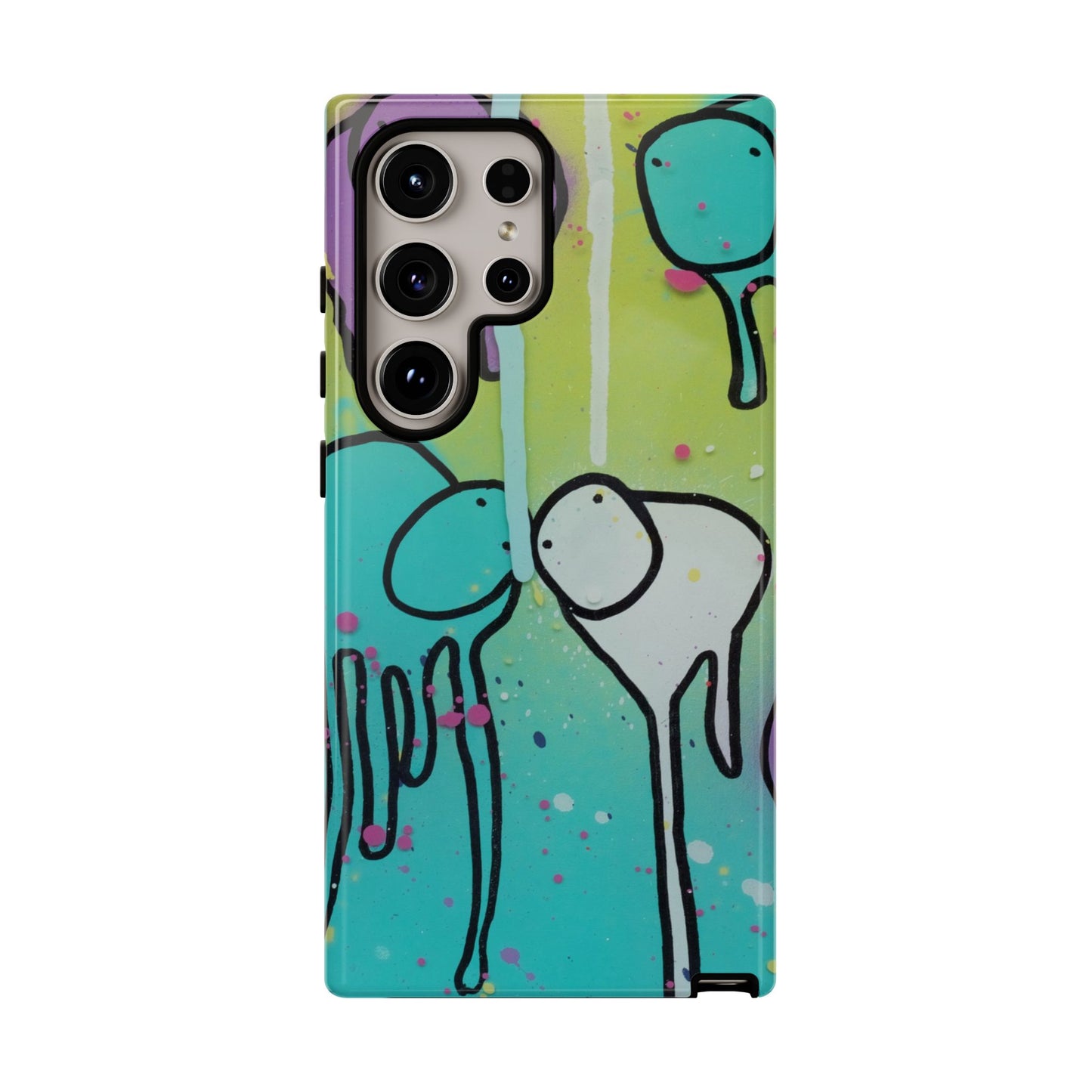 RAINING COWS "Lime Sunrise" Phone Case