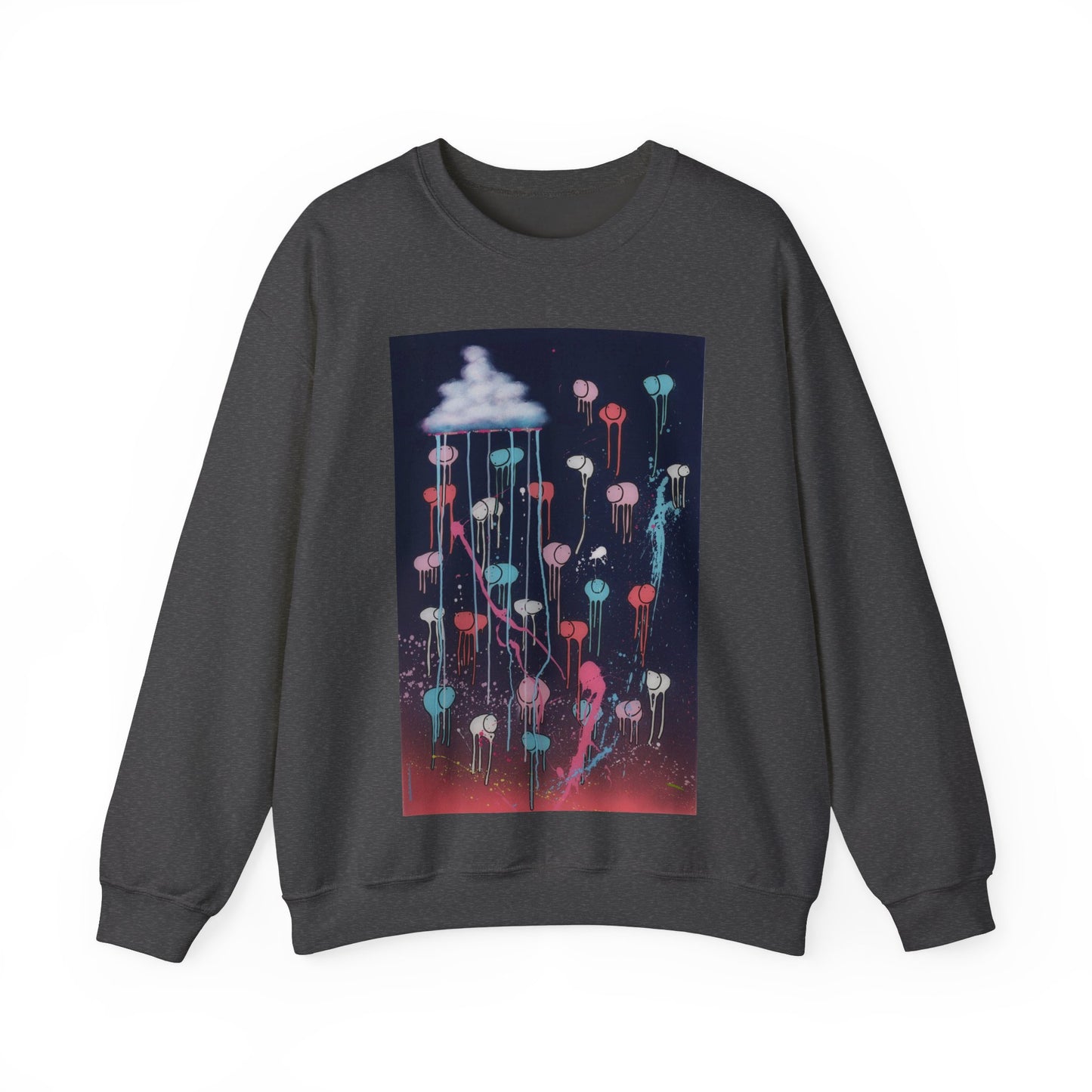 RAINING COWS "Pink Lightning" Sweatshirt