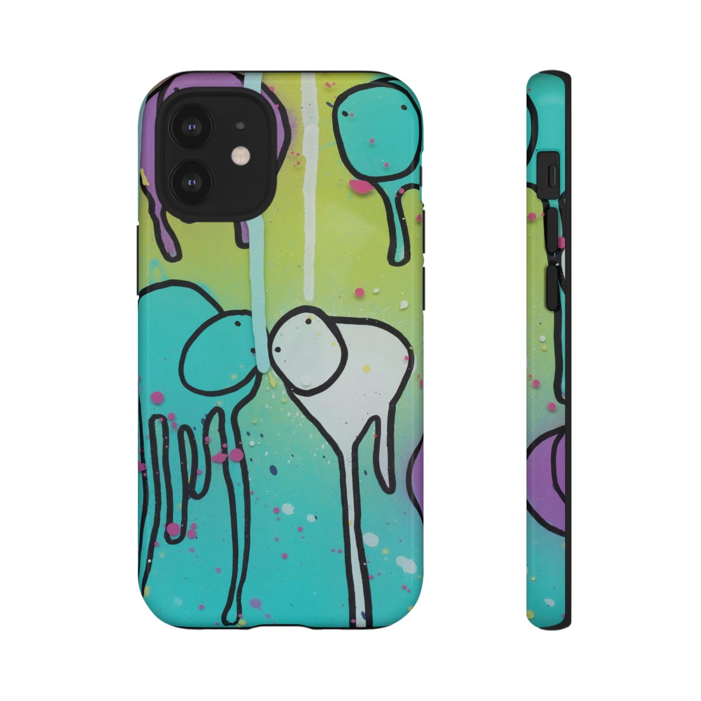 RAINING COWS "Lime Sunrise" Phone Case