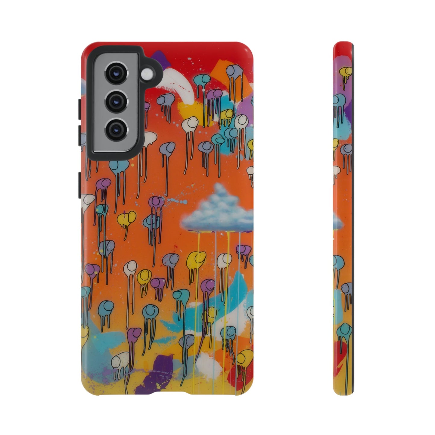RAINING COWS "Dancing Flame" Phone Case
