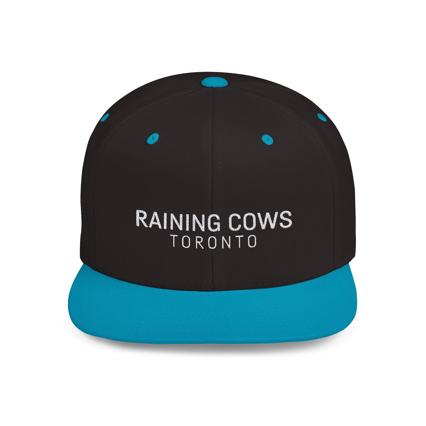 RAINING COWS Flat Bill Snapback