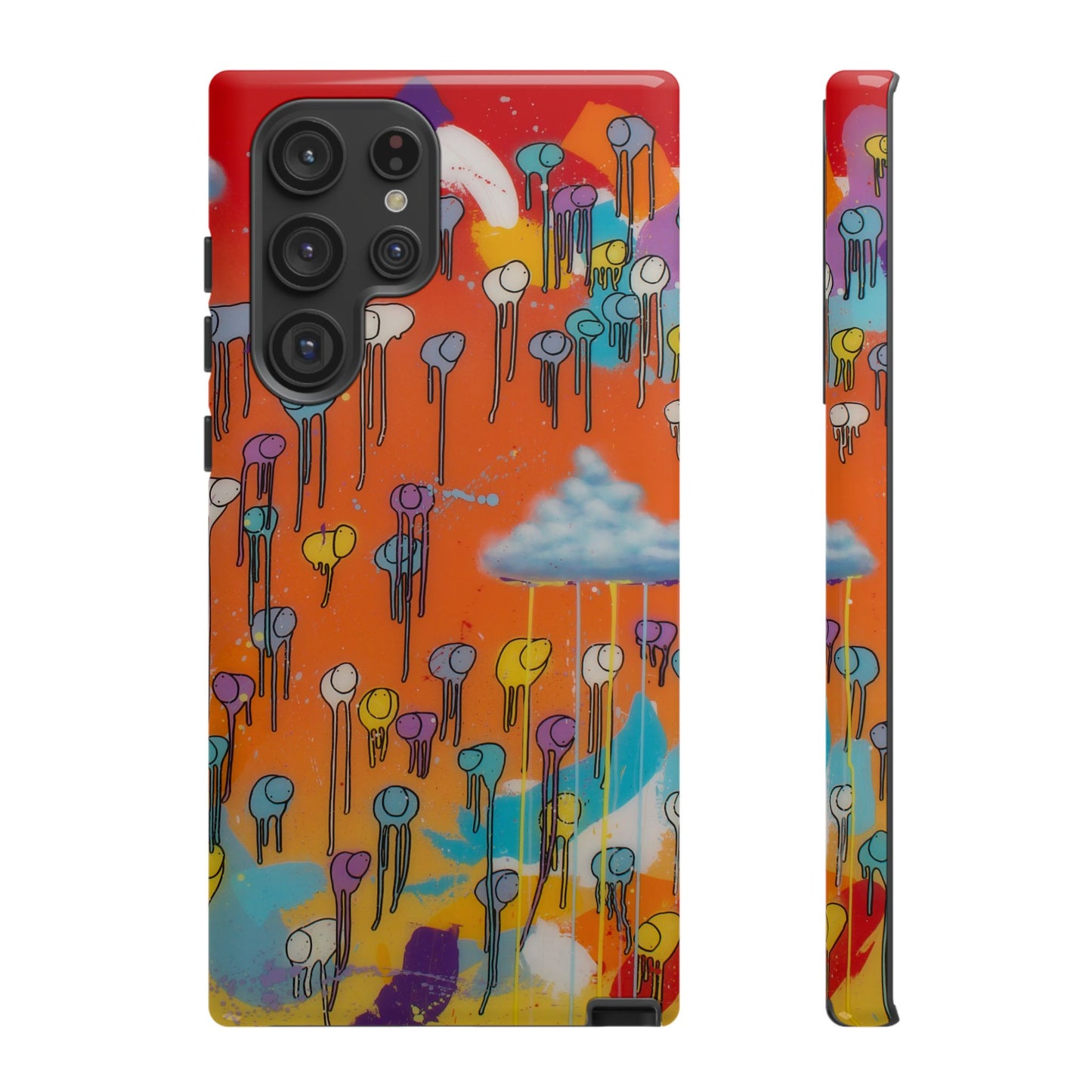 RAINING COWS "Dancing Flame" Phone Case