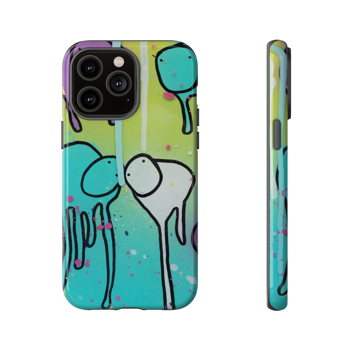 RAINING COWS "Lime Sunrise" Phone Case