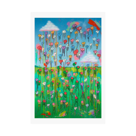 RAINING COWS "Arose After the Storm" Print