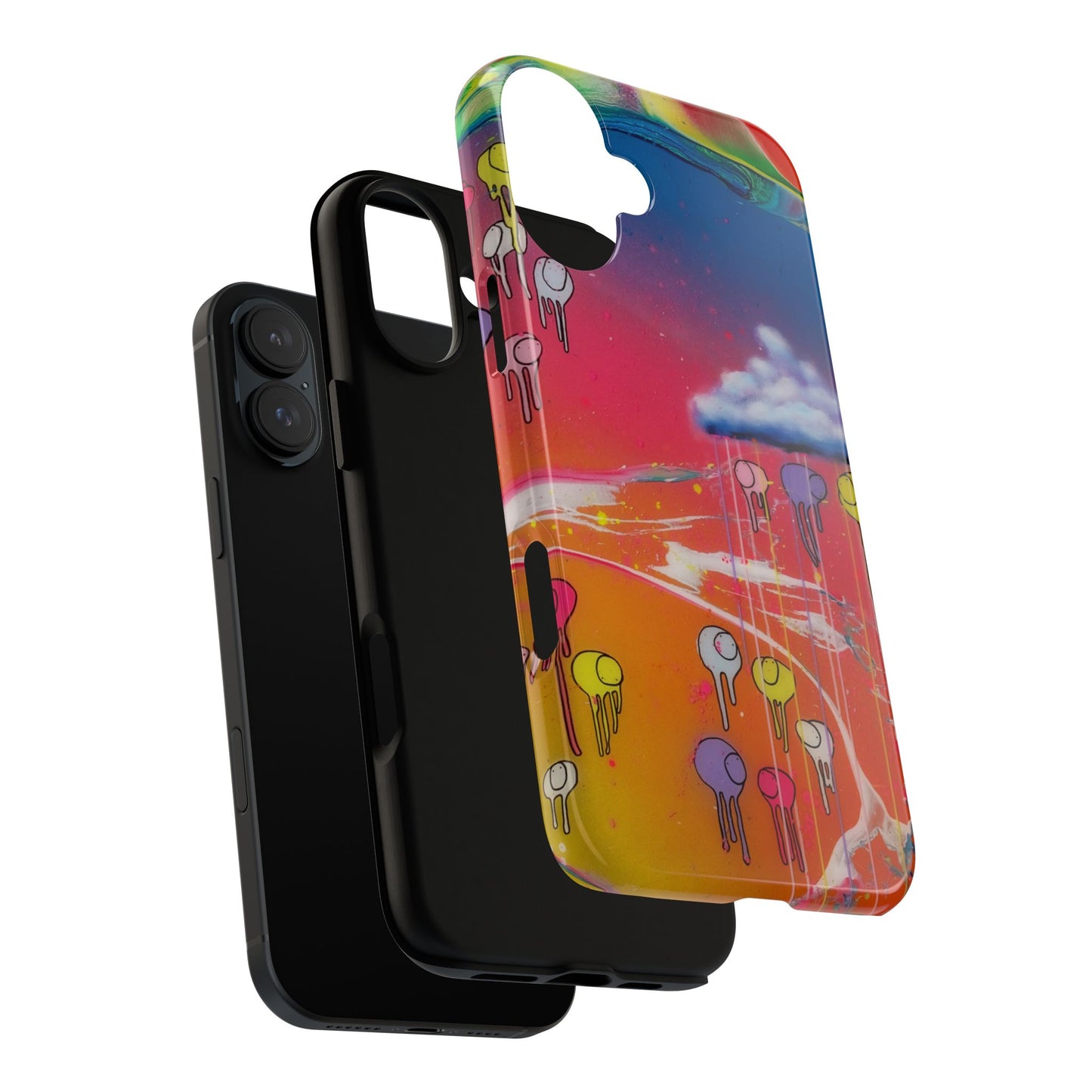 RAINING COWS "Twisted Spectrum" Phone Case