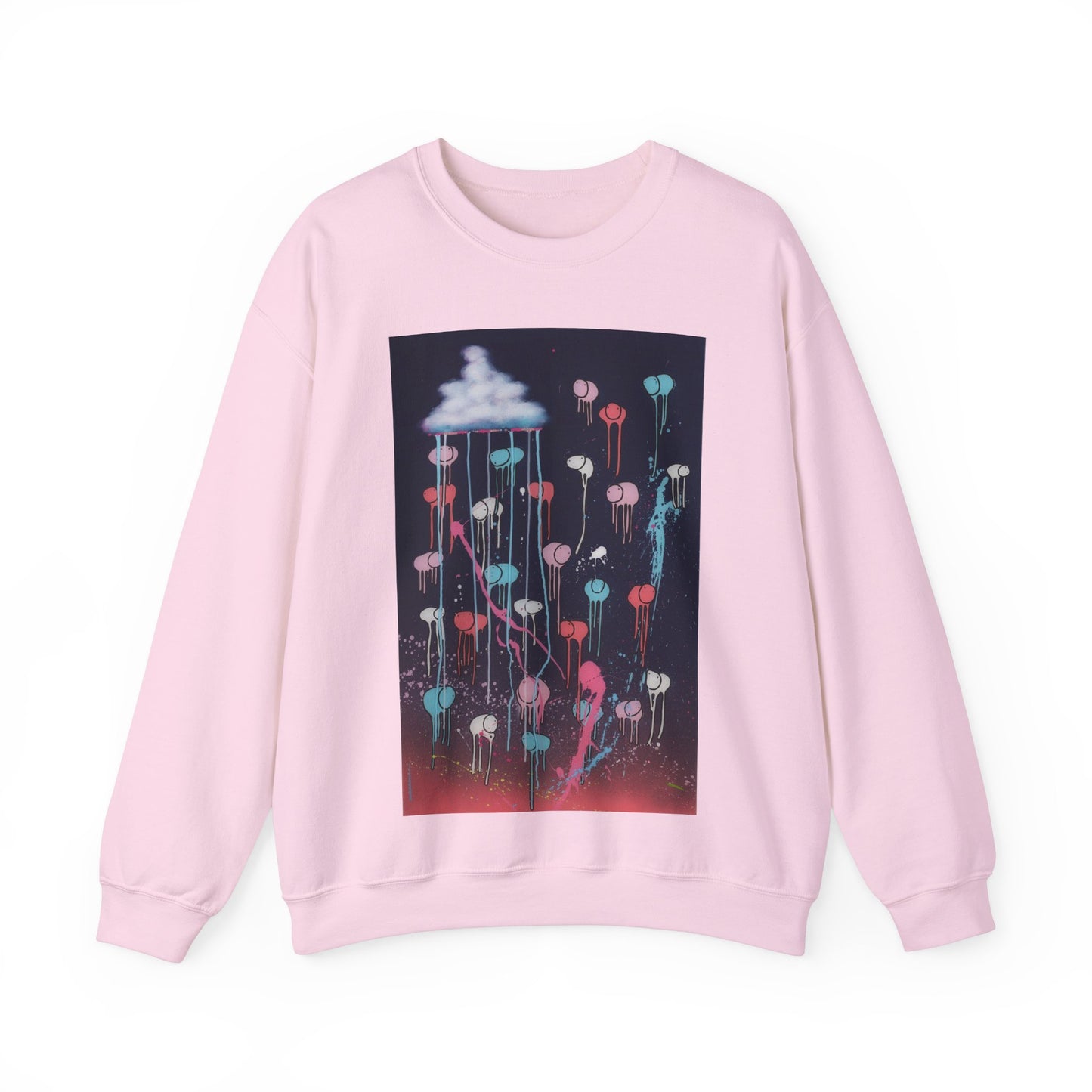 RAINING COWS "Pink Lightning" Sweatshirt