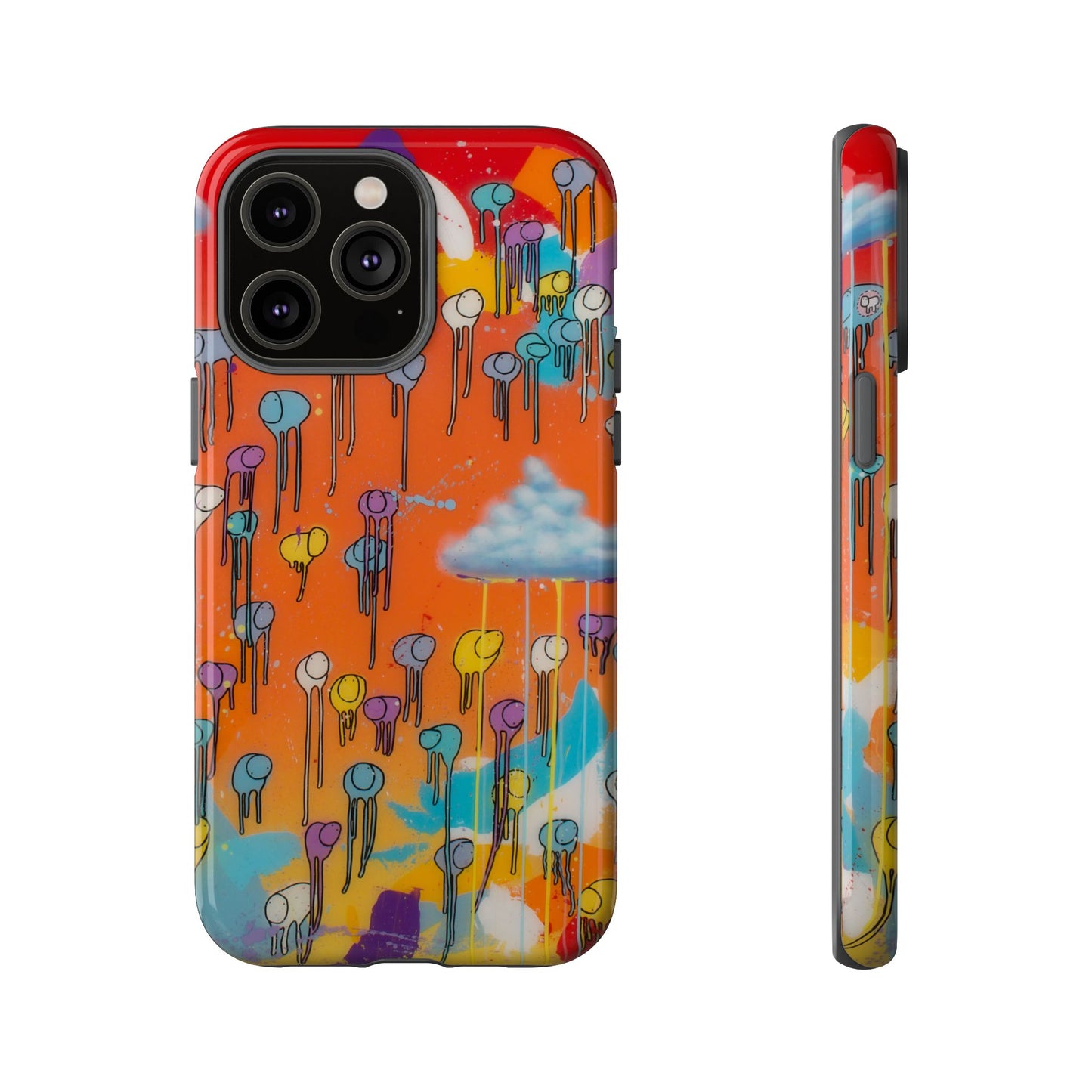 RAINING COWS "Dancing Flame" Phone Case