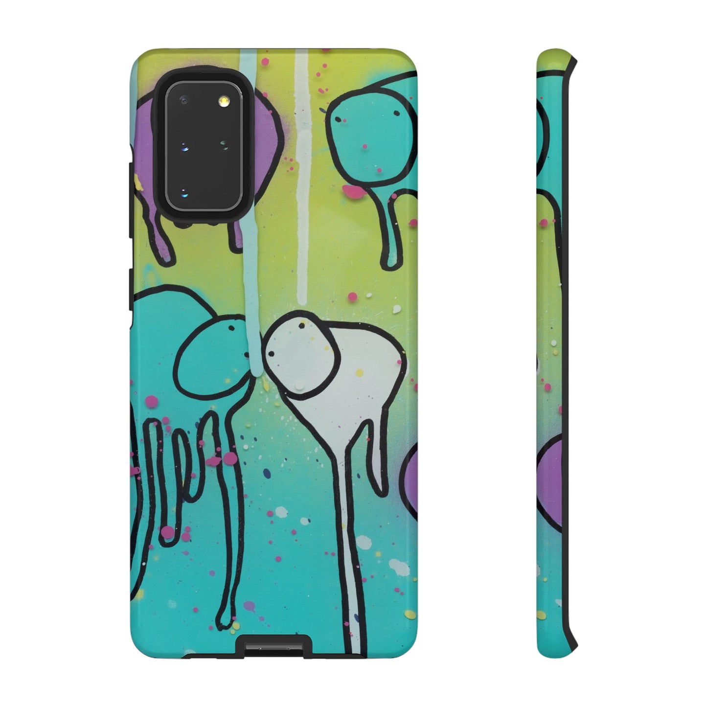 RAINING COWS "Lime Sunrise" Phone Case