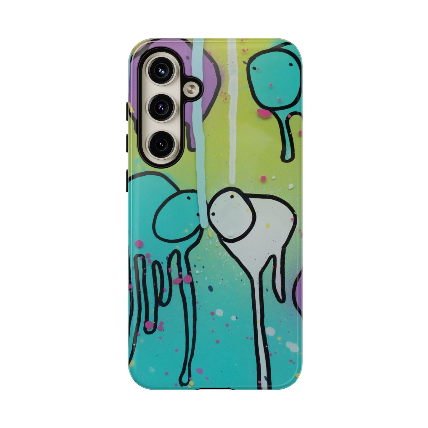 RAINING COWS "Lime Sunrise" Phone Case