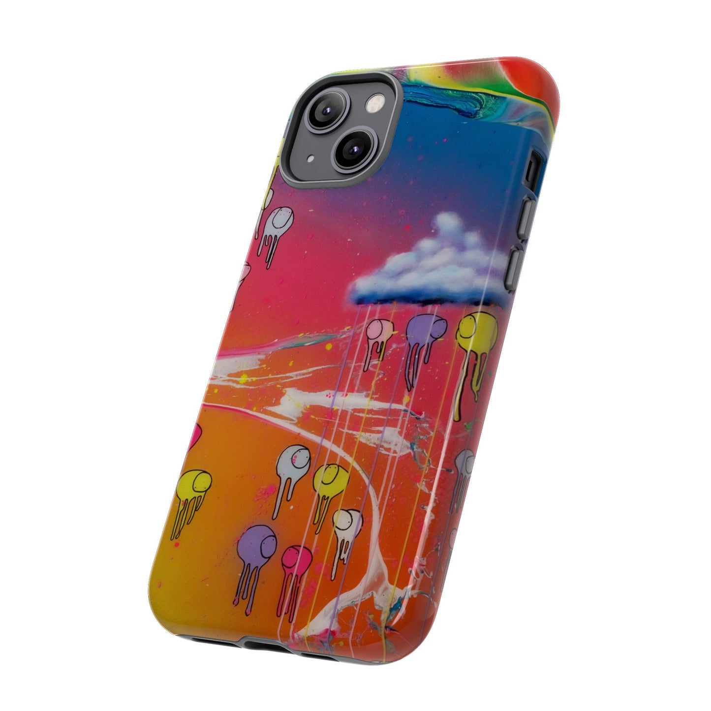RAINING COWS "Twisted Spectrum" Phone Case