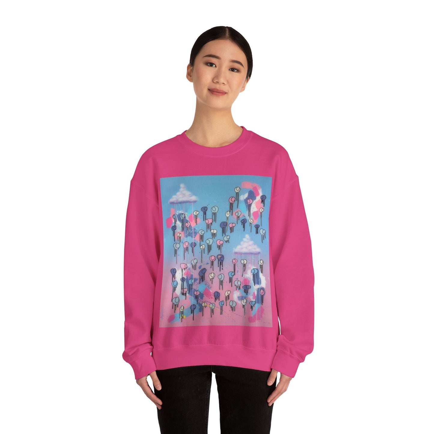RAINING COWS "Sky Blossom" Sweatshirt