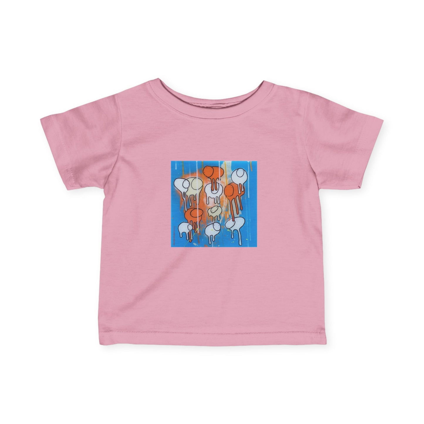 RAINING COWS "Blue Oranges" Infant Tee